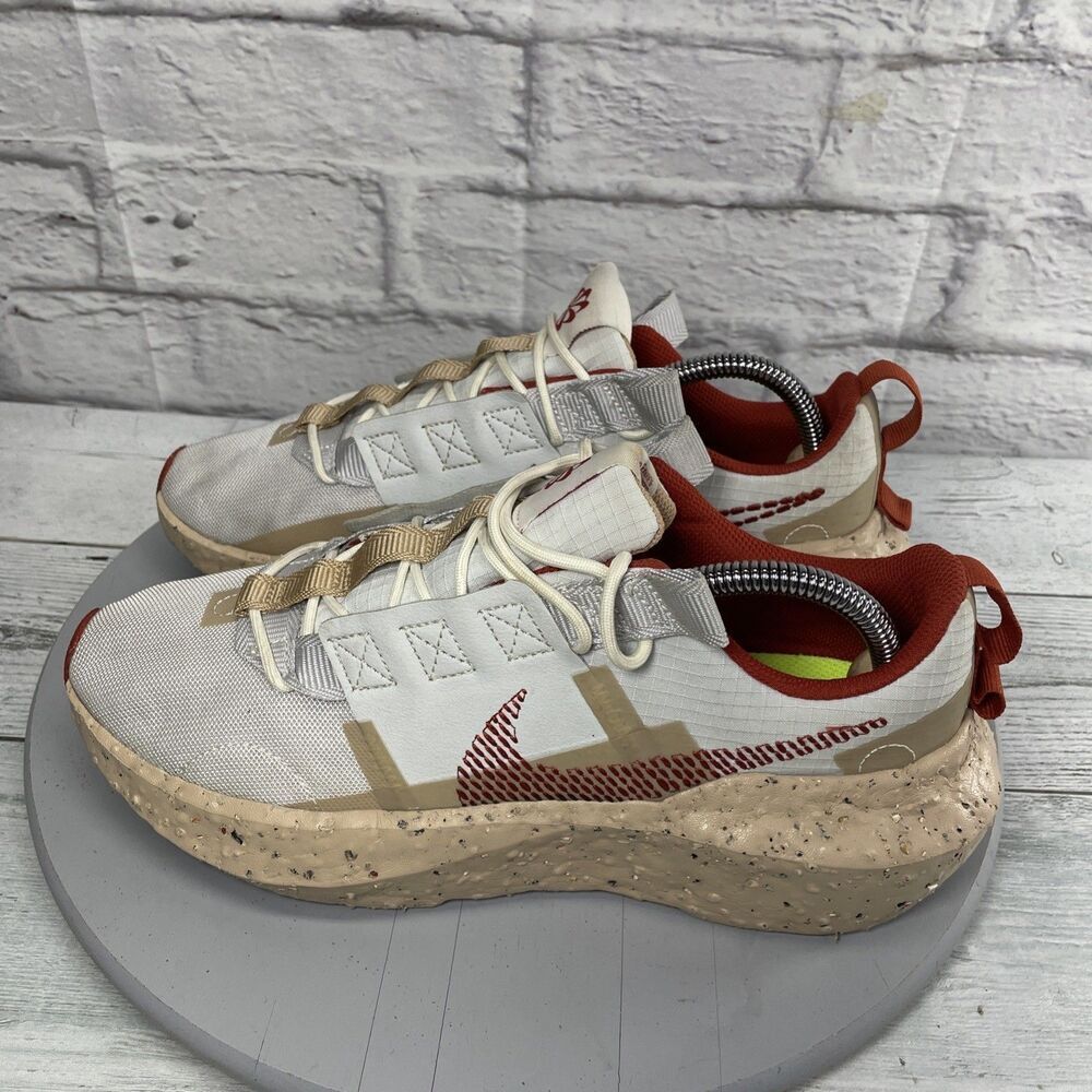 Nike Crater Impact SE Photon Dust Cinnabar Men Running Shoes Size 8 - Picture 2 of 16